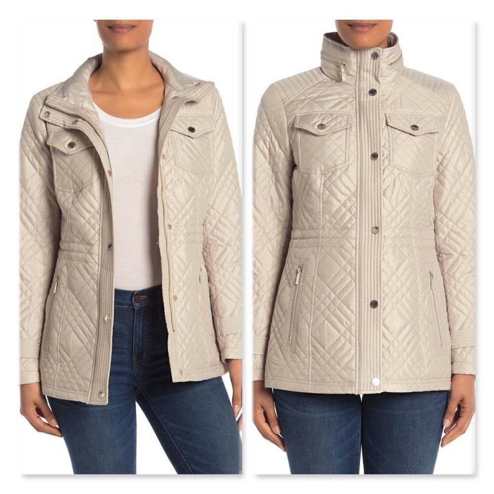 Michael Kors Missy Quilted Anorak Jacket